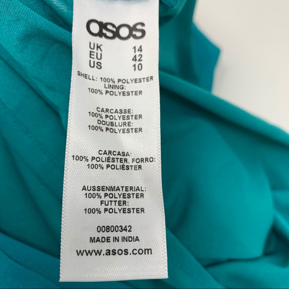 NEW ASOS Turquoise Beach Romper - Picture 10 of 10